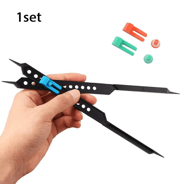 TEMU 1 Set Of Multifunctional Drawing Tool Kit - Adjustable Proportional Geometric Compass Set, Suitable For Technical Sketches And Engineering/architectural Drafting. An For Blueprint Design