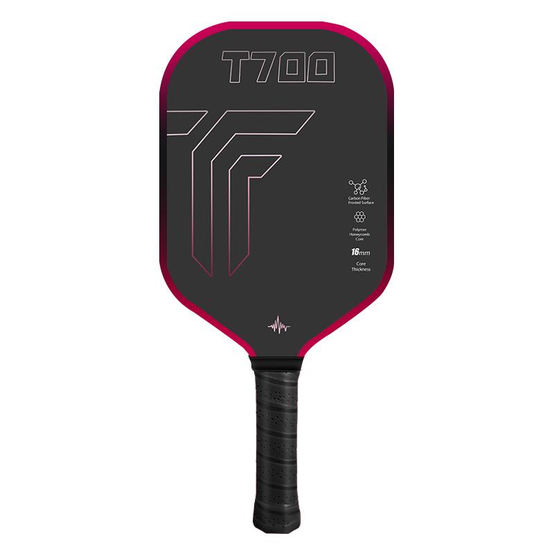 TEMU The 2025 T700 Carbon Fiber Matte Pickleball Features A Gradient-colored , Making It Ideal For Professional Competitive . It Uses A 16mm Thickened Core Material And Is Available In Multiple Colors