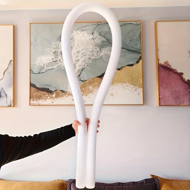 TEMU 1pc 211.99cm Ultra Long Foam Rod For Wedding Arch Decoration, Party Bouquet Arrangement, Artificial Flower Arrangement, Cutting Plastic Rod For Festivals, Engagements, Birthday Celebrations