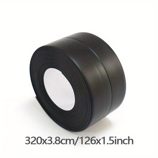 TEMU 1-roll Self-adhesive Pvc Caulk Tape – Sealing Strip For Kitchen, Bathroom, Bathtub, And Wall Edges