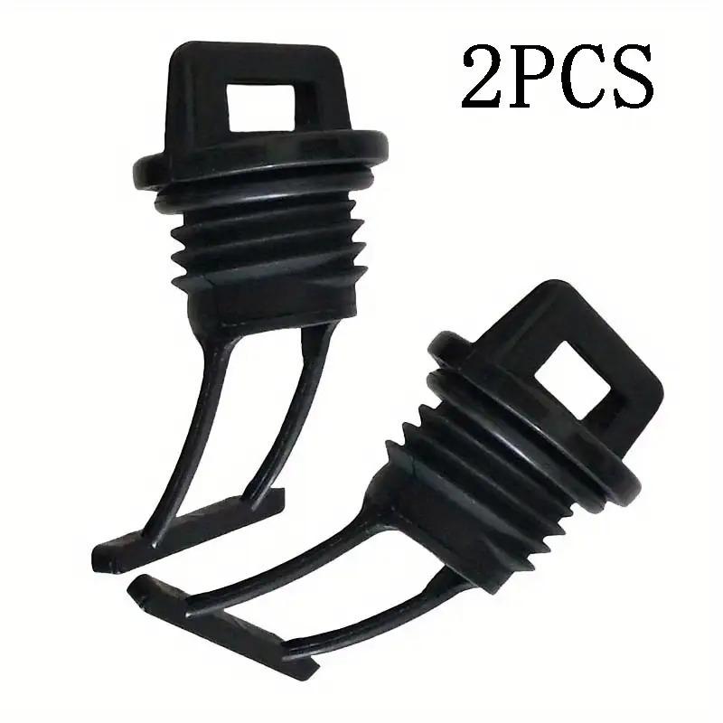 TEMU 2pcs/set Threaded Drain Hole Plug, For Kayak Canoe Boat, Standard Size