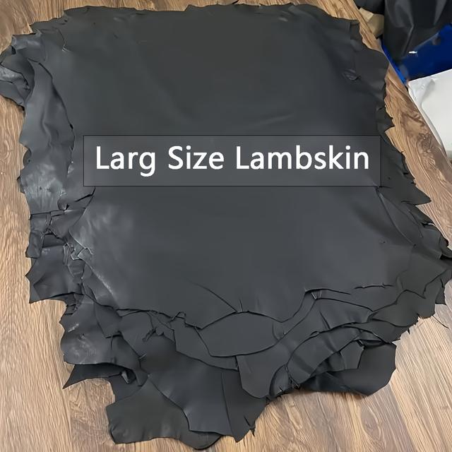TEMU [hot] Top Layer Genuine Sheepskin Material Handmade Fabric Diy, Thickness 0.8-1.0mm, Suitable For Making Handmade Genuine Products, Making Genuine Clothes, Making , Making