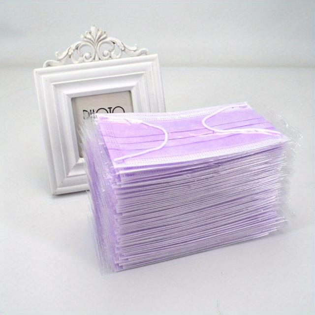 TEMU 20 proteções faciais descartáveis para adultos, embaladas individualmente, ideais para sair, trabalhar, viajar e decorar, fáceis de transportar