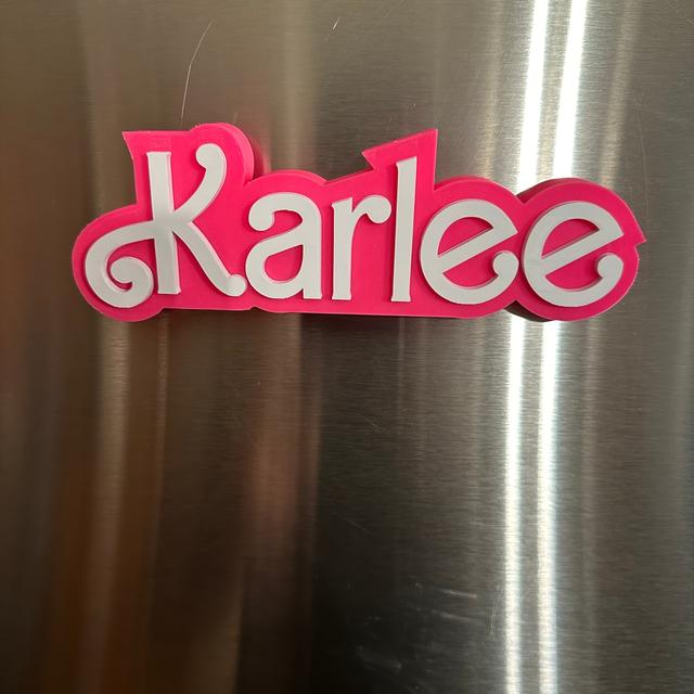 TEMU Personalized Acrylic Name/text Refrigerator Magnet - Diy Custom Labels & Date, Plaque Suitable For Fridge, Pantry, Cabinet Organization - Write, Acrylic