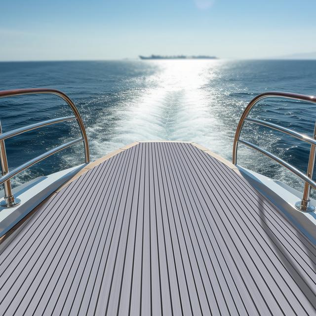 TEMU 94" X 35" Eva Foam Teak Boat Decking Sheet 6mm Thick Self-adhesive For Marine Yacht Rv Swimming Boat Flooring Sheet