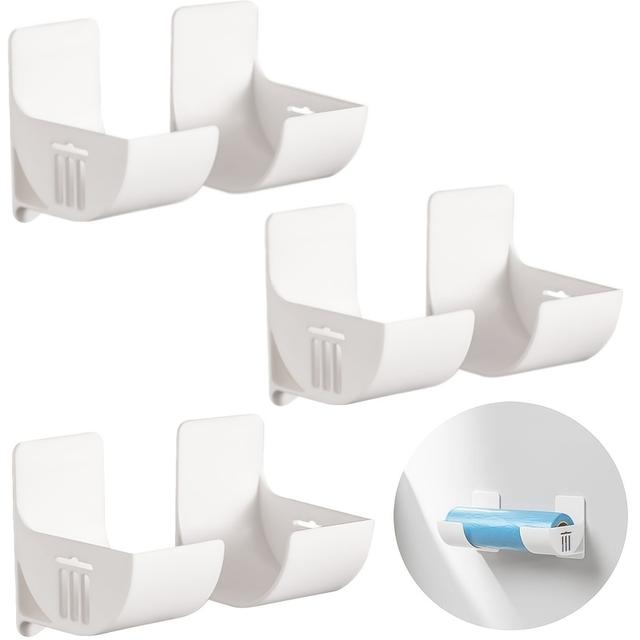 TEMU 3 Pairs Bin Bags Rack Holder, Space-saving Garbage And Plastic Wrap Holder, Distance Adjustable, The Best Gifts For Easter, 's Day, Mother's Day, Father's Day, And Graduation Season