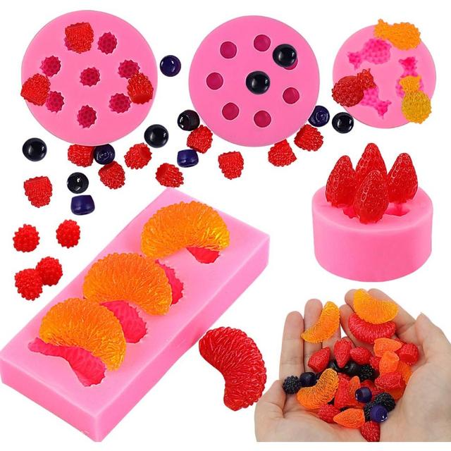TEMU -shaped Molds 3d Reusable Molds For Decorating Diy Crafts