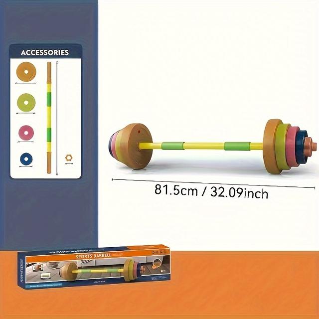 TEMU Adjustable Weight Barbell