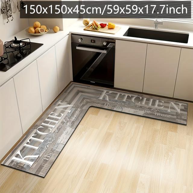 TEMU 1pc Of Rug Made From Mud, Suitable For Dining Areas And Kitchens, And Can Be Used At Doorways Or In Corners