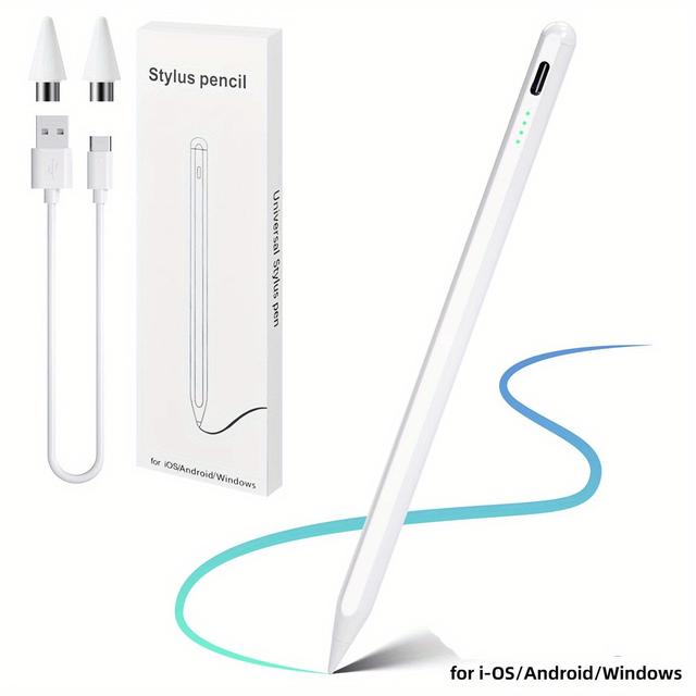 TEMU Stylus Pen For Ios//windows Universal Touch Screen Drawing Pen For Ipad Stylus For Mobile Phones Tablet Power Display