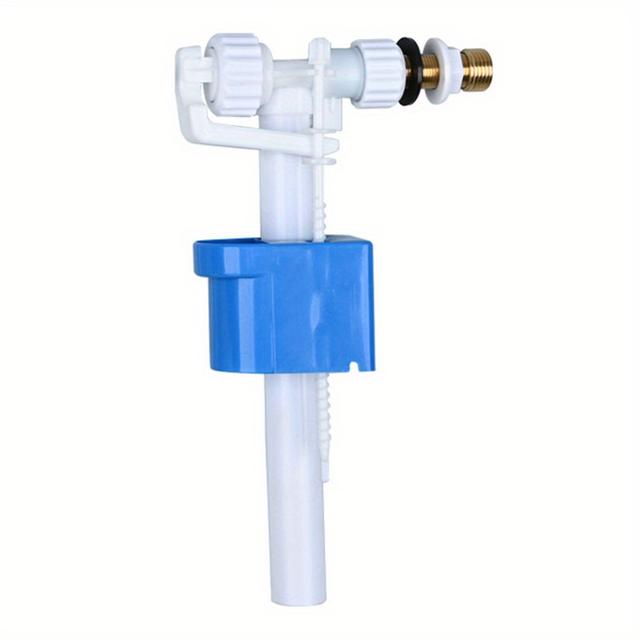 TEMU Flush Valve For Wall-mounted Toilet Tank, Low-pressure Inlet Valve With High-pressure Side Water Inlet