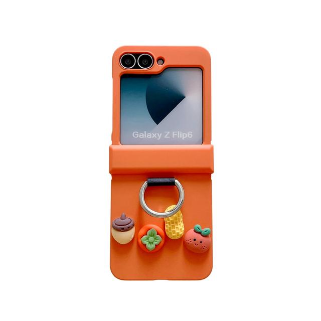 TEMU Ring-style Good Luck Case , Featuring A Creative And , Suitable For Protection Flip3, Flip4, Flip5, And Flip6.