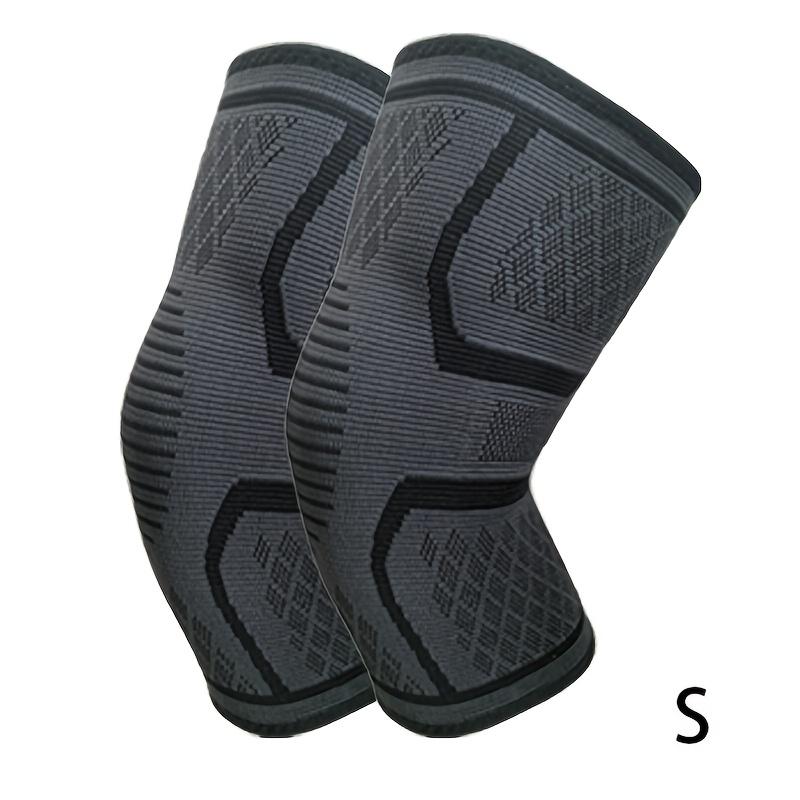 TEMU 2pcs Elastic Knee Support - Breathable Comfortable Warm Knee Brace | Unisex For | Suitable For & Daily Life.
