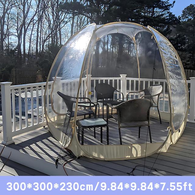 TEMU Instant Outdoor Designed For All Weather , Featuring A Clear, Spacious, And Oversized Structure Suitable For Camping, Picnics, And Outdoor Activities In , , Parks, And Gardens