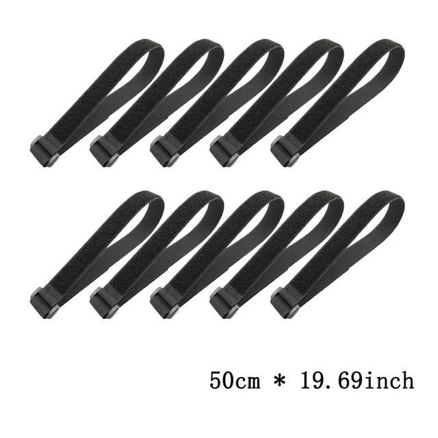 TEMU 10 Sztuk Hak I Pętla Wielokrotnego Użytku, Nylonowy Kabel, Paski Zabezpieczające, Trwałe Funkcyjne Wiązania