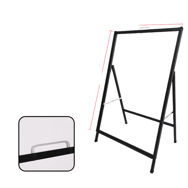 TEMU Bohemian- Floor Poster Stand - A Single-sided Portable Art Display Rack, Perfect For Cafes And Markets, An Advertising For Exhibitions.