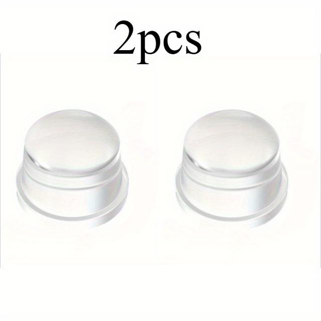 TEMU Transparent Dörrstoppare - Borrfri, Oljeglad Plastdörrblock för Skydd under Dörren, Osynlig Dörrstoppare för Hem & Kontor, Dörrskydd för Dörren, Modern Dörtillbehör, Hållbar Dörrblock