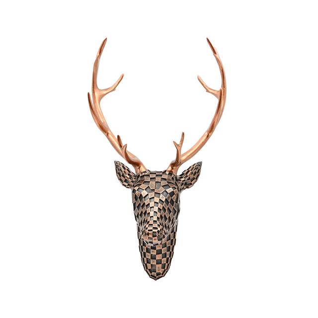 TEMU Resin Deer Wall Art | Modern Hanging, Ideal For Thanksgiving, Christmas, And Halloween Decor, Perfect For Dining Area