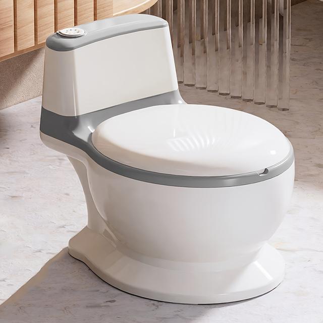 TEMU Simulated Toilet Training Potty For Kids, Designed For Babies To Use Independently For Their Bathroom Needs.