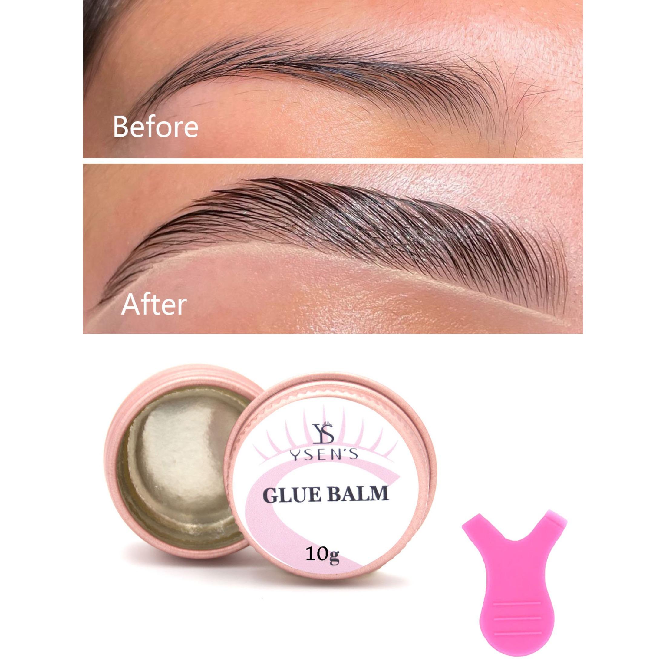 TEMU Brow Styling Lift Balm - 3d Fast-acting, Long-lasting Transparent Formula, For Brow Styling