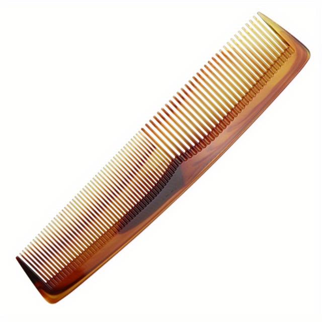 TEMU Fine-tooth Comb And Wide-tooth Comb For Hair, Beard Comb And Beard Comb For Hair Styling, Travel Comb For Men And Women