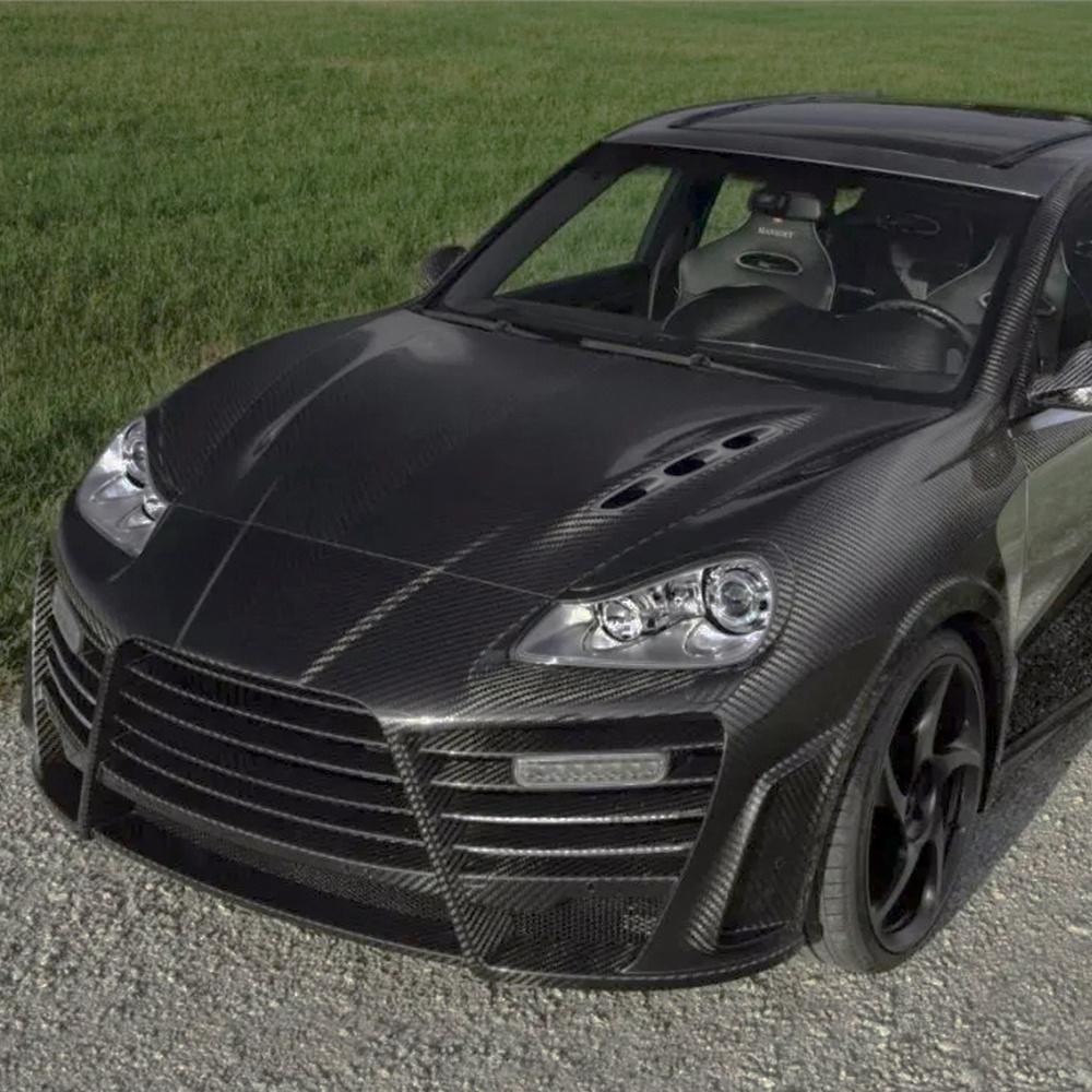 TEMU Karlor 0.5m Wide 3d Carbon Fiber Black Car Wrapping Film Auto Decal Sticker Vinyl Film Exterior Decoration Car Accessories