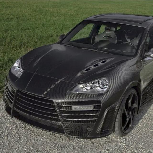 TEMU Karlor 0.5m Wide 3d Carbon Fiber Black Car Wrapping Film Auto Decal Sticker Vinyl Film Exterior Decoration Car Accessories