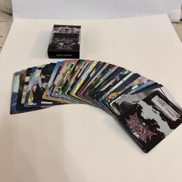 TEMU 55pcs Skz Eate Mini Album Official Set｜55 Lomo Photocard + Comeback Album Cards｜kpop Fan Gift