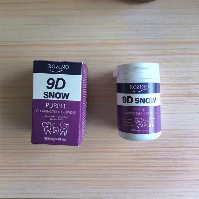 TEMU Polvo Dental 9D | Sin BPA y sin alcohol, Limpieza Profunda, Elimina Olores, Blanquea los Dientes al Lavar, de 3 Días, Suave y No Irritante