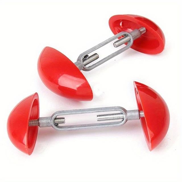 TEMU 1 Pair Adjustable Mini Shoe Trees, Plastic High Heels And Boots Stretchers, Shaper Expander Width Extender For Footwear Preservation