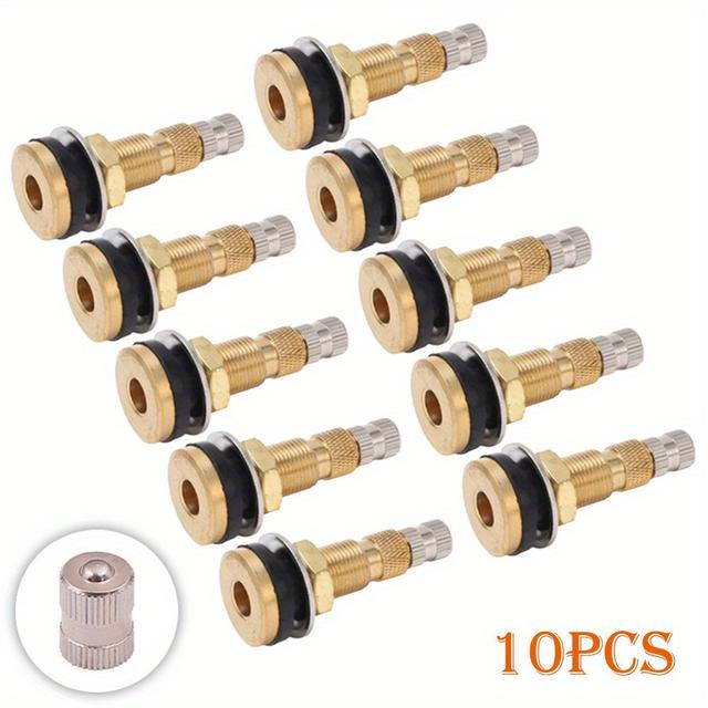 TEMU 10 X Tr618a Water Tubeless Tyre Valve Stems Accessories For Tractor