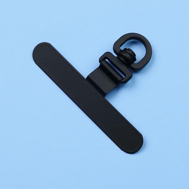 TEMU Upgraded 360° Rotating Aluminum Alloy Phone Lanyard Connector, Ultra-thin Metal Patch, Safety Rope Additions, Universal Mobile Phone Additions