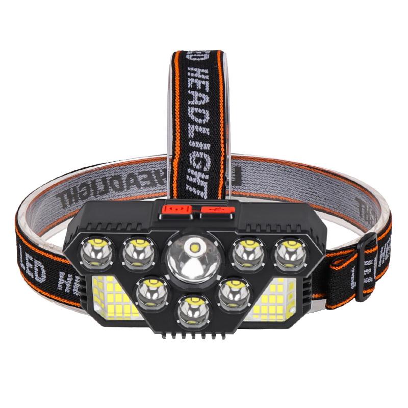 TEMU A Powerful Headlamp Ideal For Camping And Hiking, Featuring Multiple Functions