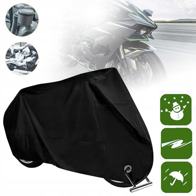 TEMU Outdoor Bicycle Cover With Lock Hole For Bikes, Motorcycle