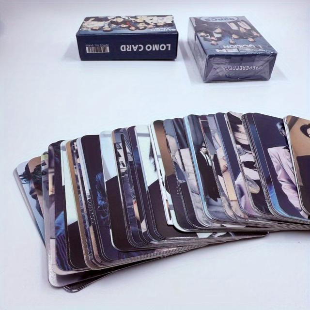 TEMU Juego de tarjetas fotográficas SU-PER-JUNIOR - 60 tarjetas LOMO + 32 pegatinas de de , coleccionable de para álbum de recortes/pared de fotos/regalo de