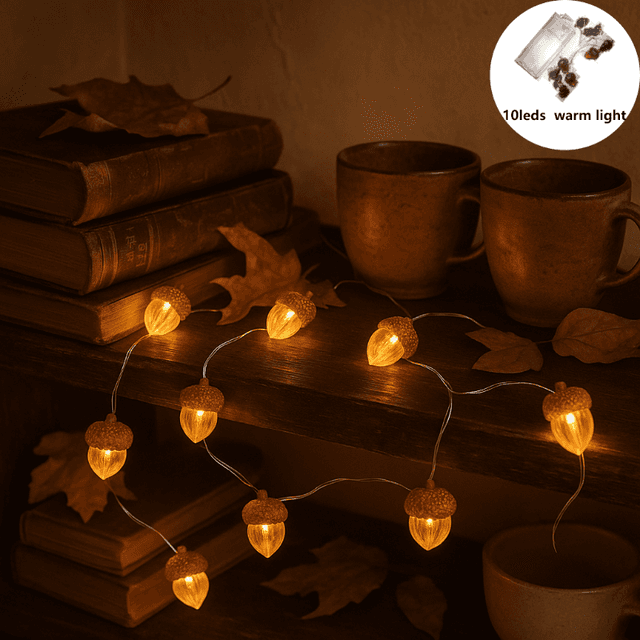 TEMU 1 Set Of Warm Light Smart String Lights, Home Decoration, Gifts, Parties, Christmas Trees, And Halloween/thanksgiving Holiday Ambiance - Battery Not Included