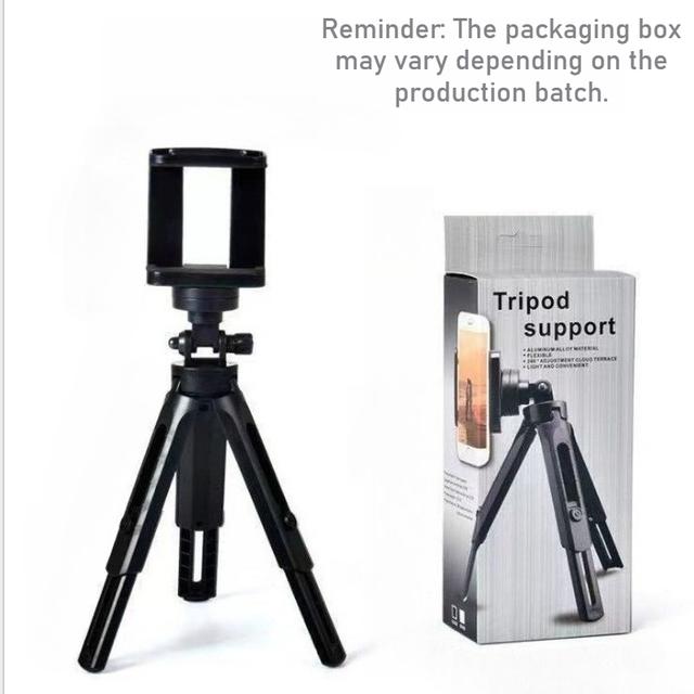 TEMU 回転調整可能なスマホ三脚 | ライブ配信＆動画撮影用ポータブルデスクトップホルダー、TikToYouTubFaTime用ハンズフリー、人間工学デザイン、耐久性プラスチック構造、ミニマリストスタイル、自宅・オフィス・旅行に最適