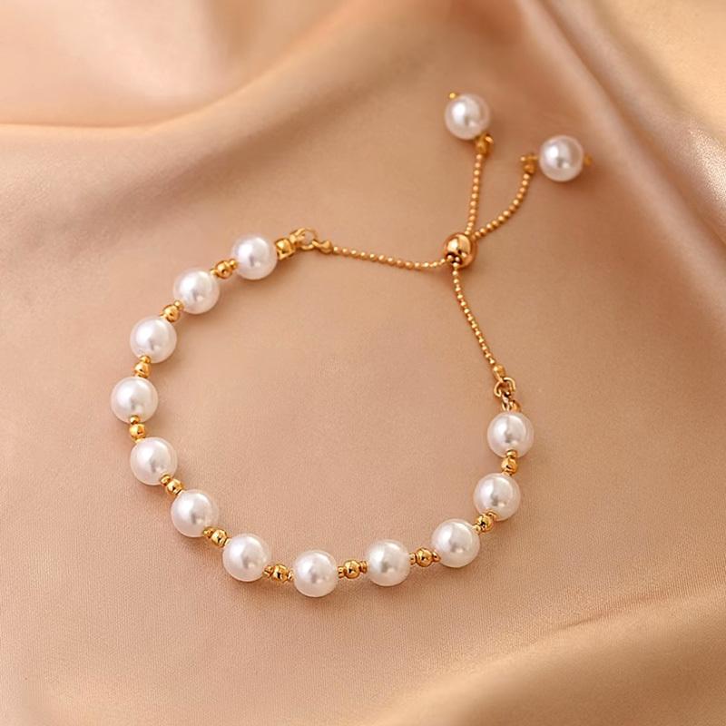 TEMU Pulsera de lujo ligero minimalista, nueva , estilo elegante, moda, joyería para fiestas, , exquisita, regalo de Navidad o
