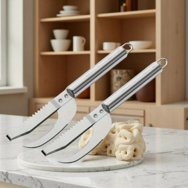 TEMU 2pcs Household Stainless Scraping Tool, A Portable Knife For Removing Fish Organs And Scales, Kitchen Fish Scraping Tool, Tool, And Tableware