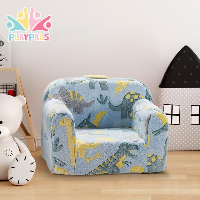TEMU Contemporary Sofa Chair Suitable For Teen Room - Soft Upholstered High-back Cozy Seating, Machine-washable Assembly Couch, Modern Bedside/study Chair
