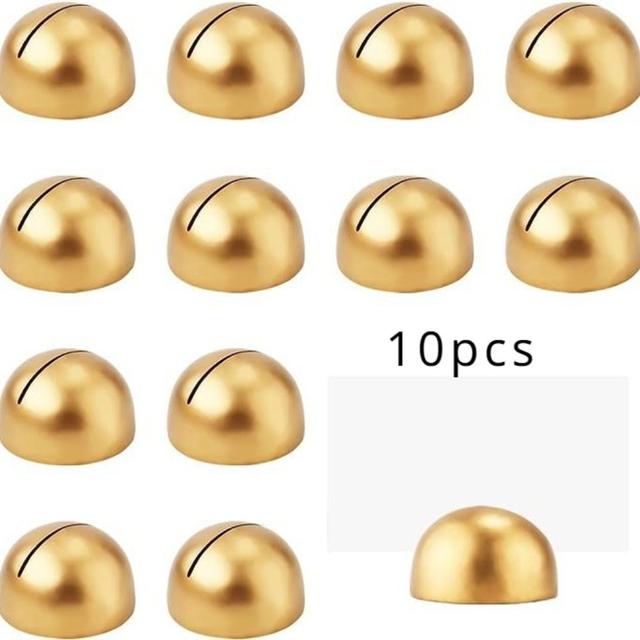 TEMU 10 قطع من حامل بطاقات الطاولة الخشبية الأنيقة - مدمجة وخفيفة الوزن، مثالية لحفلات الزفاف، حفلات عيد الميلاد، أعياد الميلاد | مثالية لبطاقات العمل وتوزيع المقاعد، زينة طاولة الزفاف