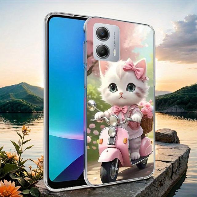 TEMU Funda Transparente Antigolpes con de Cachorro , Cubierta G , , G , G (2021, , 2023), G 5G (2024), G30, G20, G10, E20, E30, E40, G53, G13, E13, G84, G04, 4G, G24, G34, 50 Pro 5G