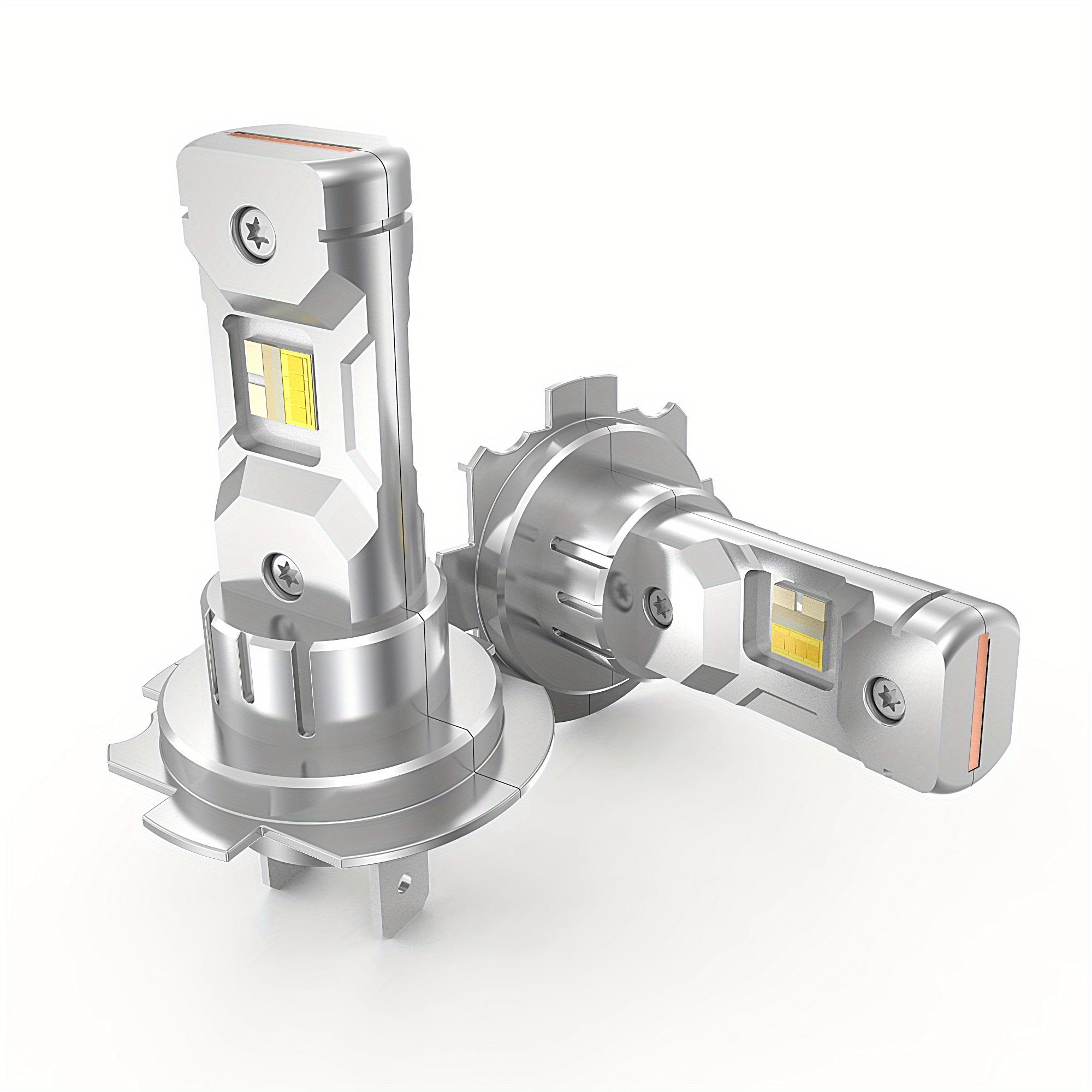 TEMU 2pcs 12v 30000lm H7 Led Headlight Bulb Canbus 6000k 70w High Power Best H7 Led 360 Csp Head Lamp
