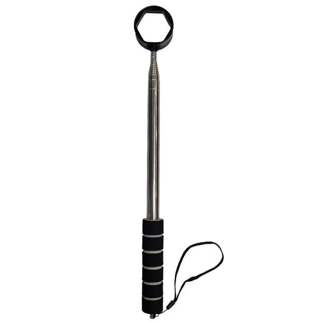 TEMU Herramienta telescópica ajustable para bolas de golf, con una nueva garra de acero inoxidable y un mango antideslizante, para los entusiastas del golf