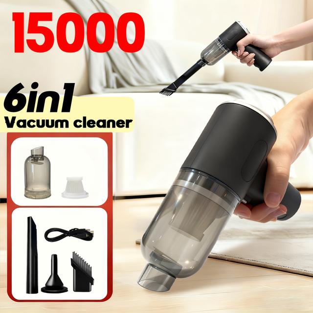 TEMU Handheld Vacuum Cleaner Christmas Deep Cleaning Tool Christmas Lights Dust Removal No Dead Car Biscuit Cleaning Festival Cleaning