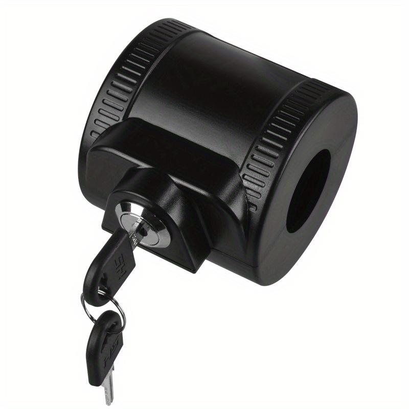 TEMU Manija de Puerta Resistente con Cilindro Llavero - Candado Antirrompimiento para Interiores/Exteriores, Armarios y Fontanería - Fácil Instalación, - Uso Comercial/Residencial