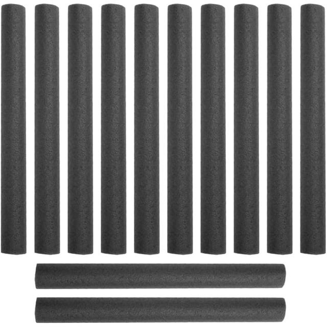 TEMU 12pcs Trampoline Foam Pole Covers - 15.75 Inch Soft Protective Sleeves For Jumping Bed Poles, Durable Foam Tubing In Blue/black, Scratch & Dent Protection, For Trampoline Safety