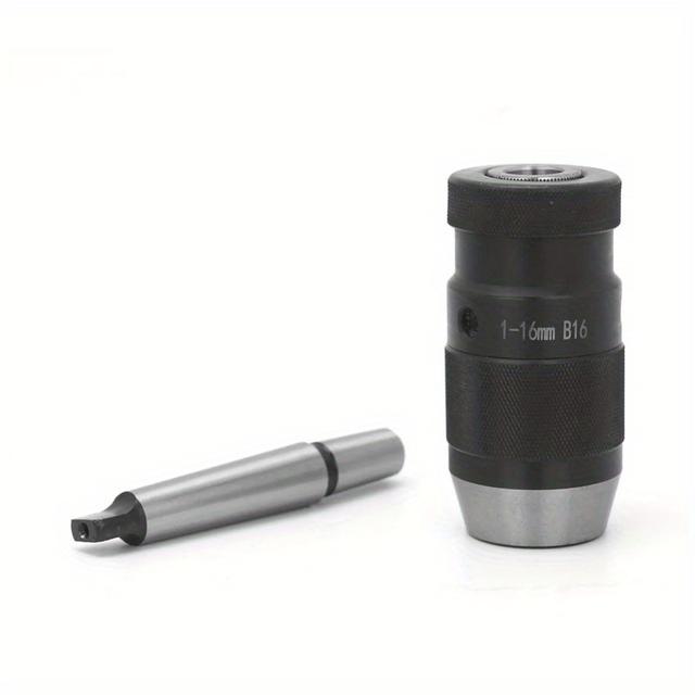 TEMU Mt2-b16 1-16mm Self-tightening Keyless Lathe Drill Chuck With Taper - Material, Maintenance Tool