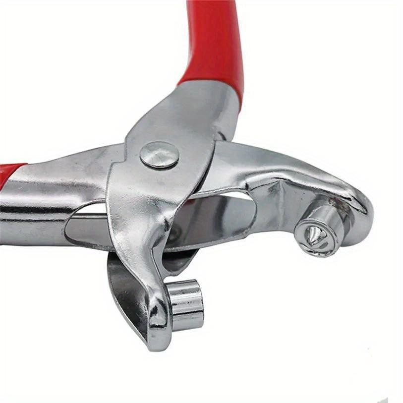 TEMU Professional Metal Eyelet Punch Set With Air Eyelets For Craft And Repair Work
