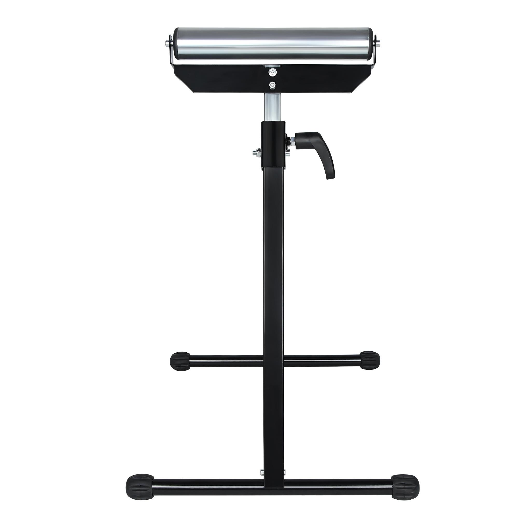 TEMU 2 X Roller Stand Folding, Height Adjustable, 68-107cm, Up To 60kg, Folding Stand Workshop, With Non-slip Feet, For Blanced
